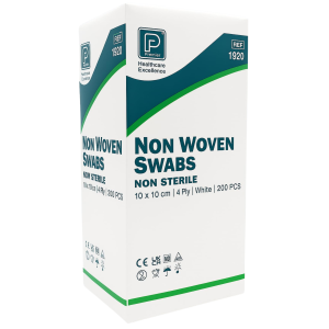 Gauze Swabs Non Sterile 8ply 10x10cm White (200 per box)