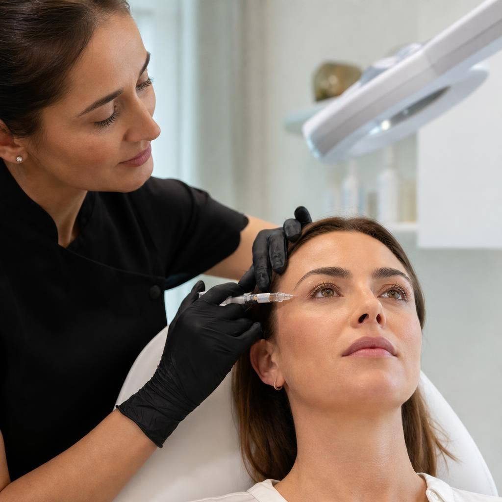 Jalupro treatment for under-eye skin rejuvenation