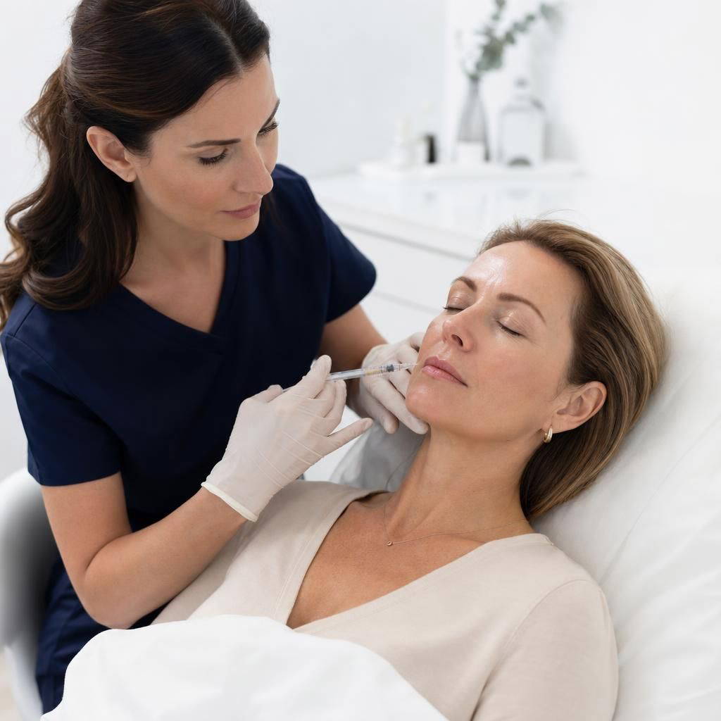 Visible skin rejuvenation after Profhilo treatment